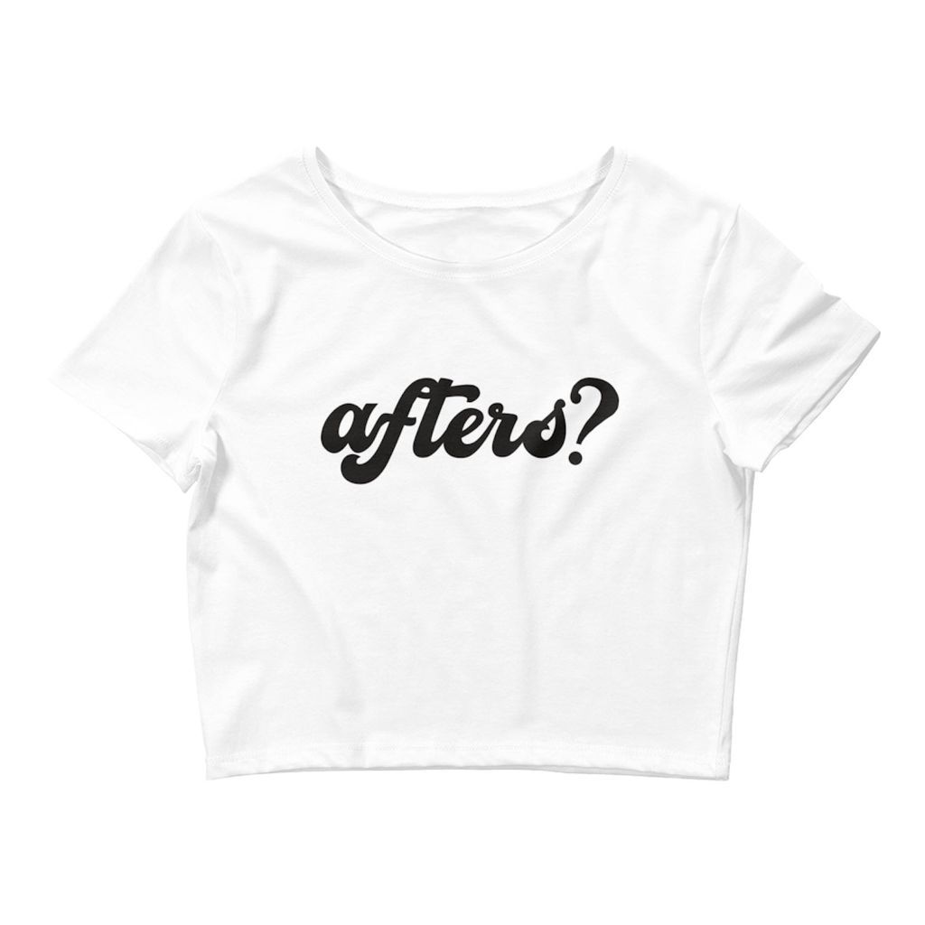 Women's Afters? Tee - White Xs/S NUS