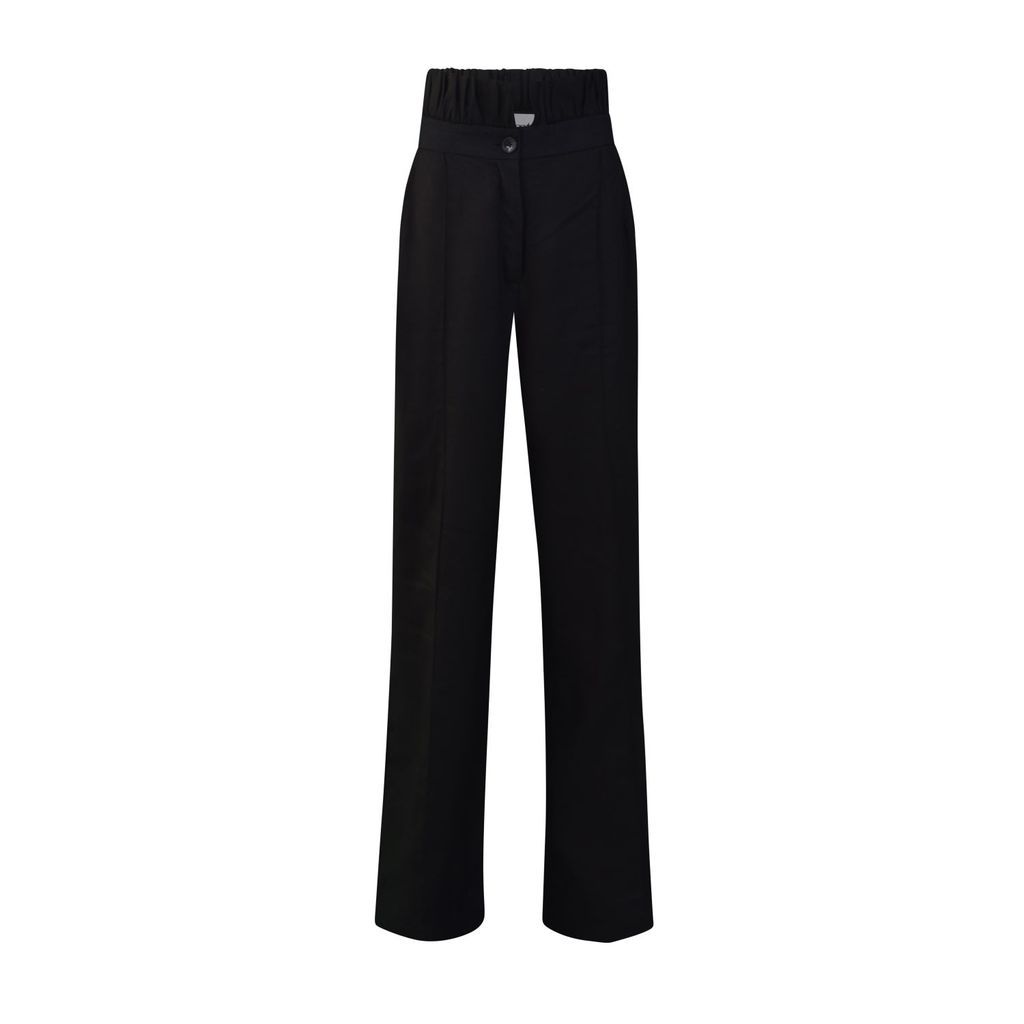 Women's Anja Linen Pants - Black Extra Small MAET