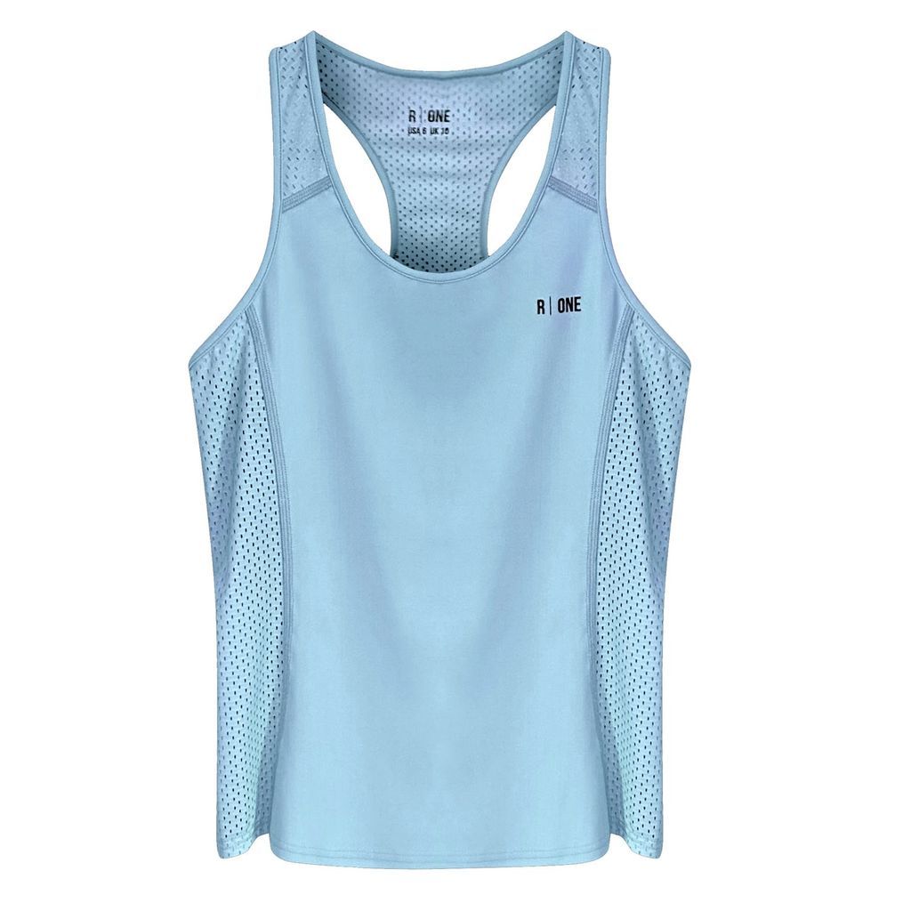 Women's B-Confident Recycled Material Sports Vest - Blue Extra Small Reflexone