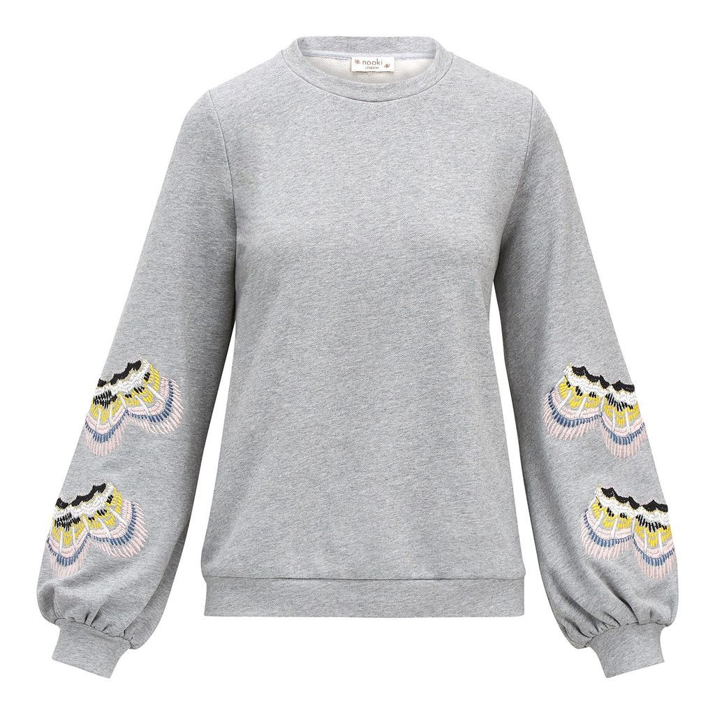 Women's Bartley Sweater - Grey Small NOOKI DESIGN