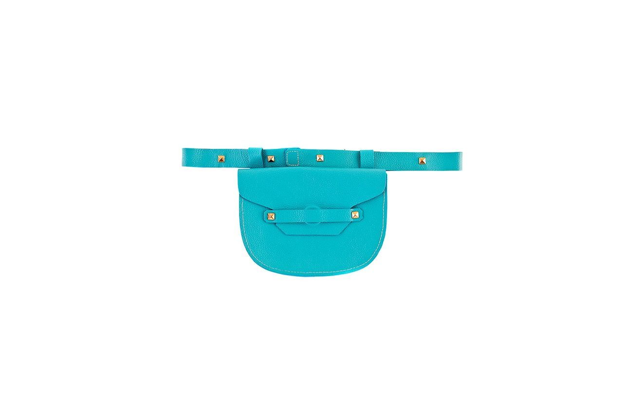 Women's Belt Bag - Blue Small MAISON ELI