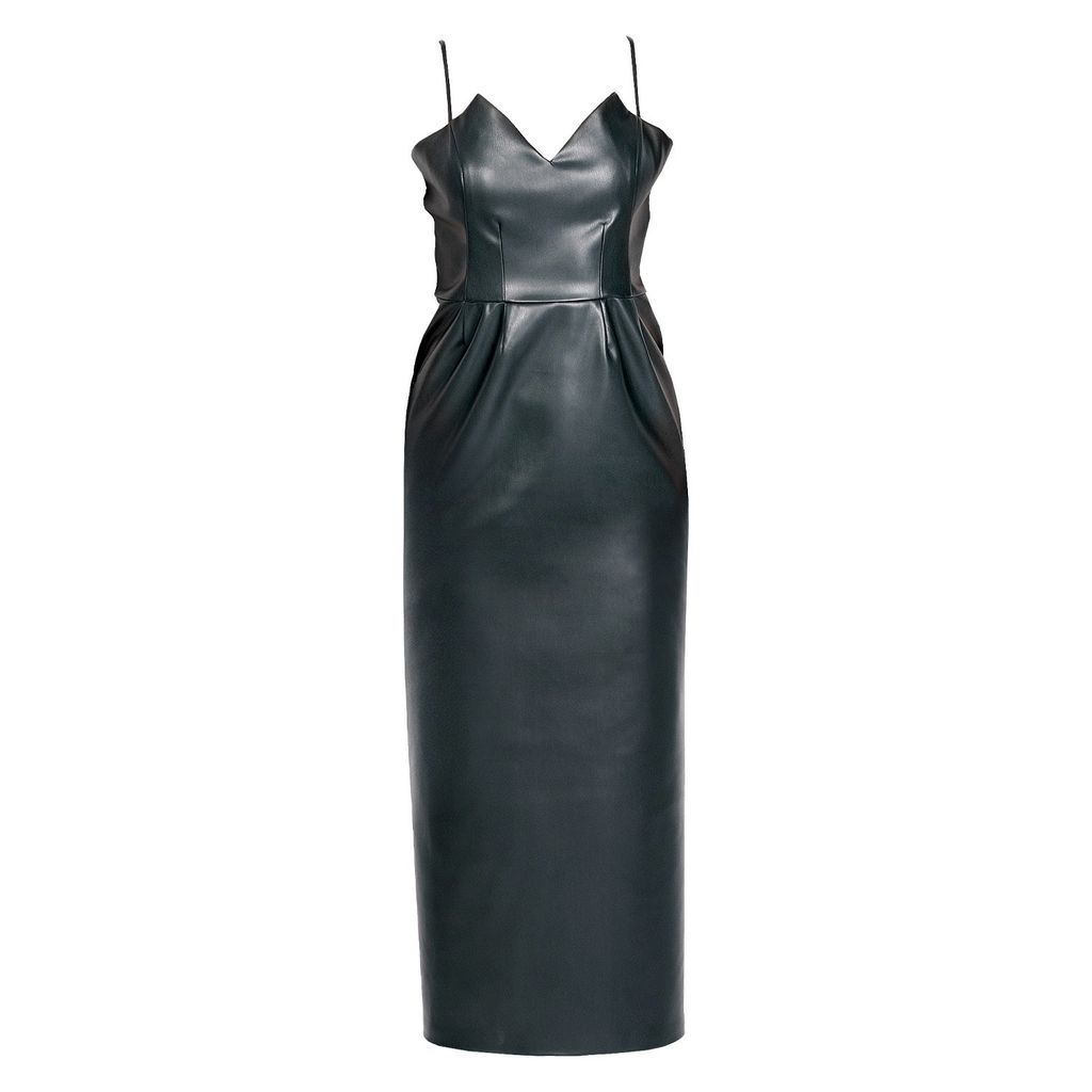 Women's Black Long Dress Extra Small Maison Bogomil