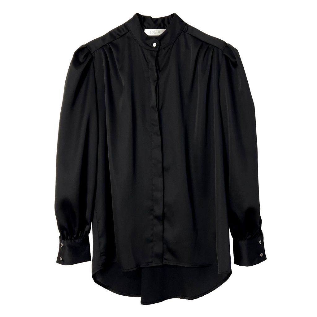 Women's Black Nada Shirt S/M EM BASICS