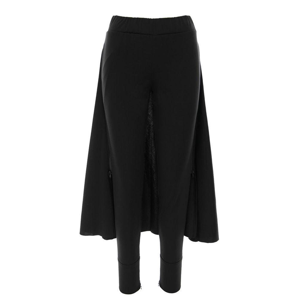 Women's Black Pants & Skirt Small Silvia Serban