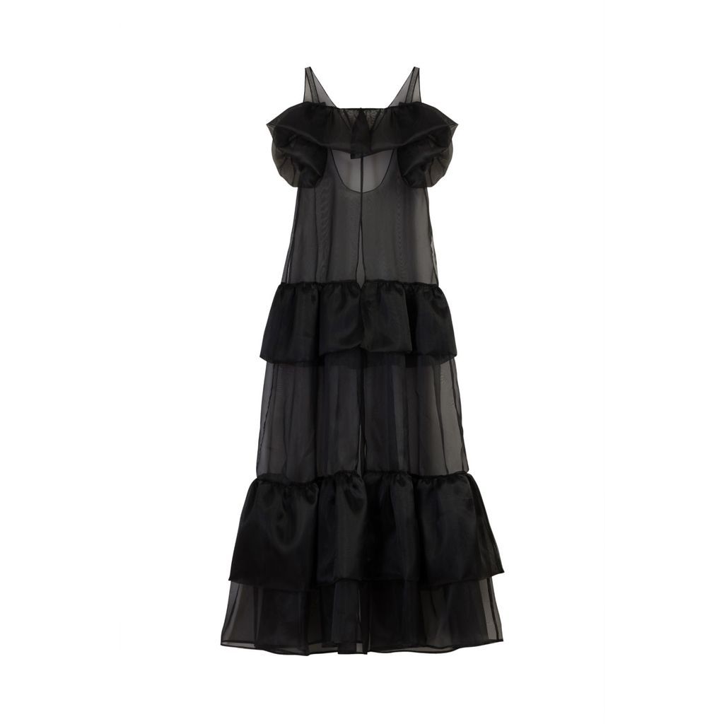 Women's Black Paris Dress S/M Anthony Hamdan Djendeli