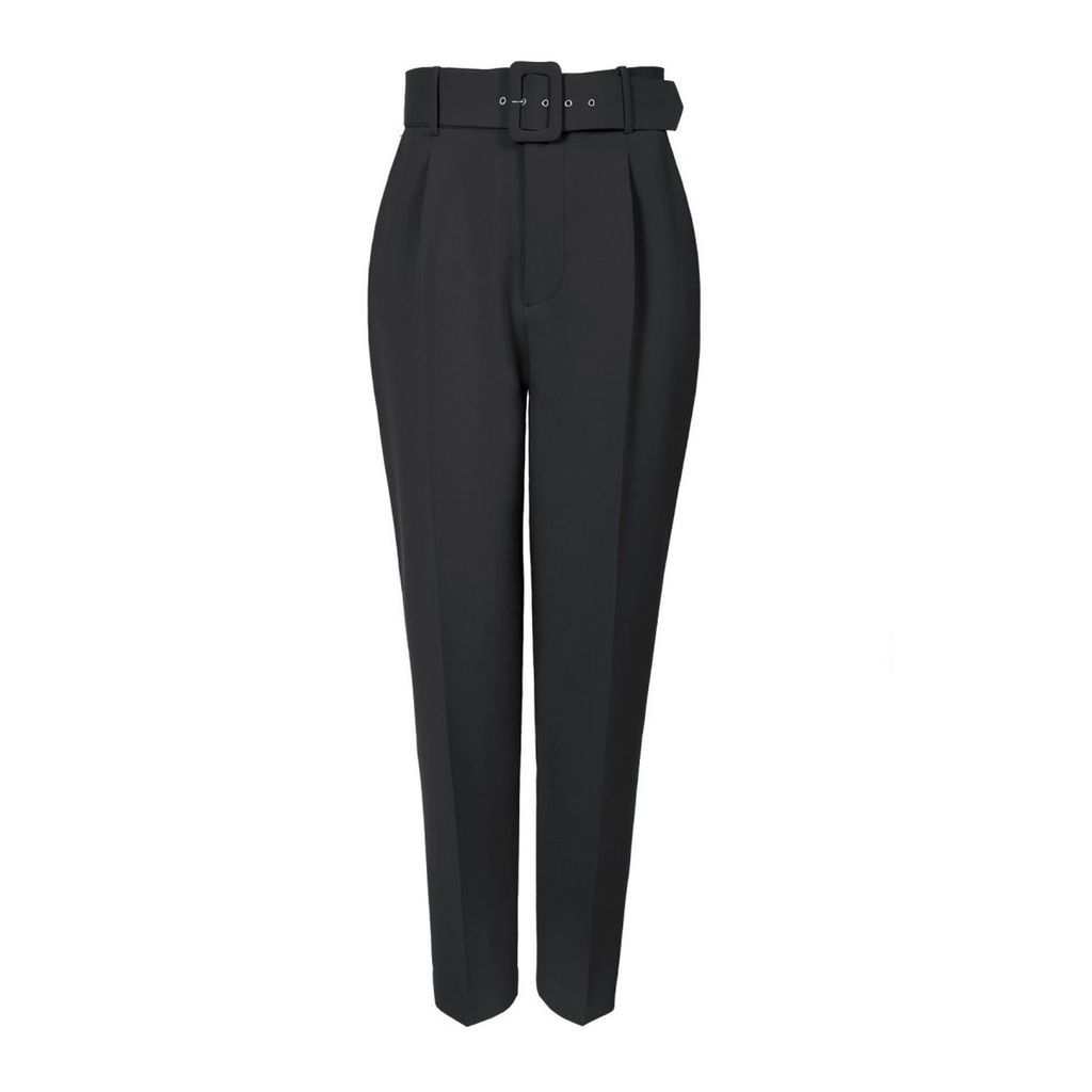 Women's Black Tracey Total Eclipse Trousers Extra Small Aggi