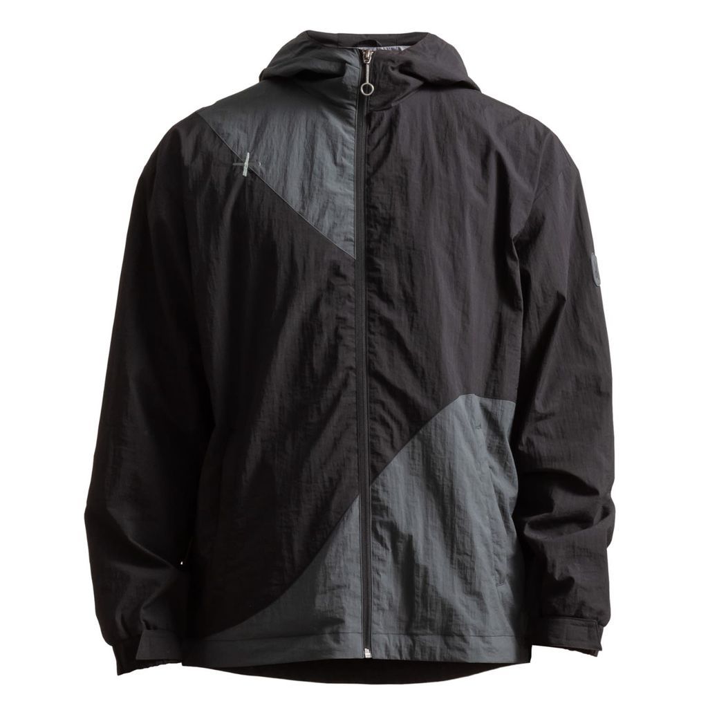 Women's Black Unisex Design Rain Jacket Pakaru - Tar Extra Small KAFT