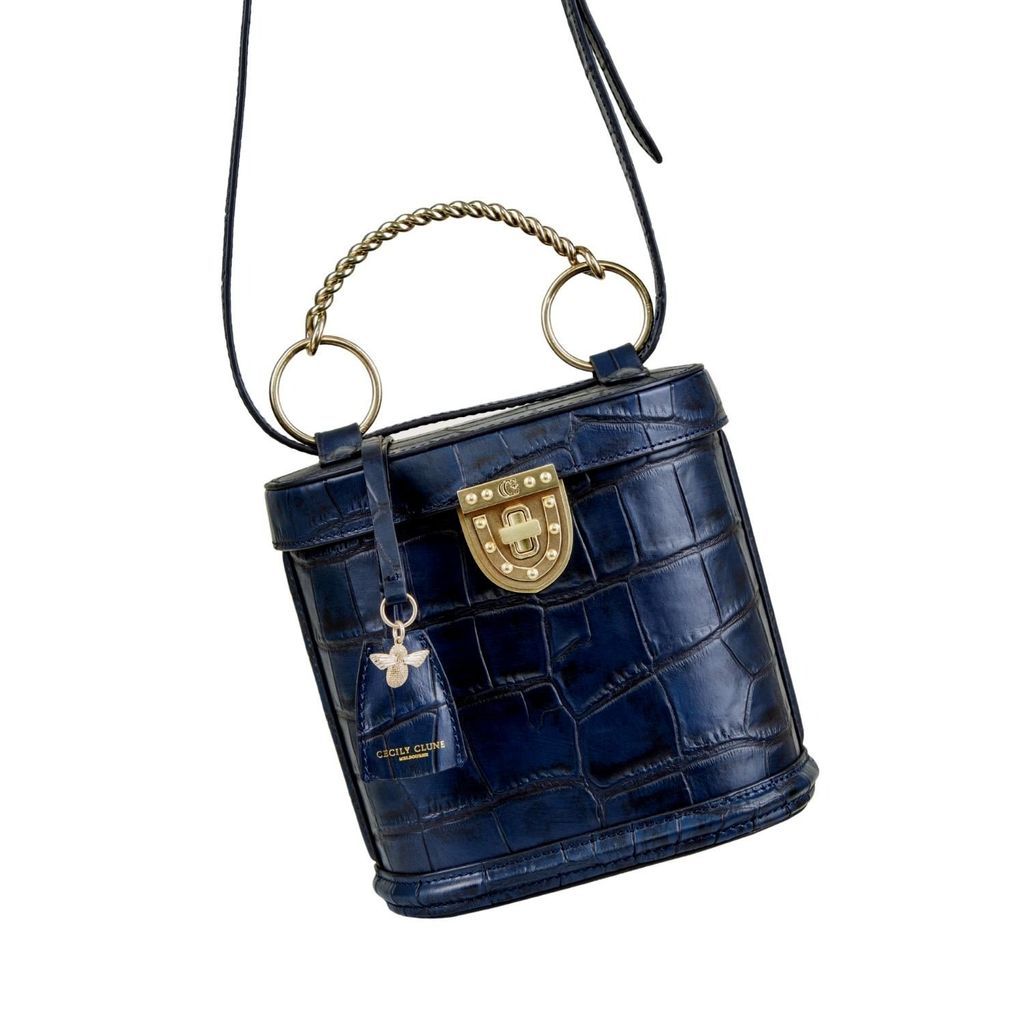Women's Blue / Black Katherine Bag Midnight Navy One Size Cecily Clune