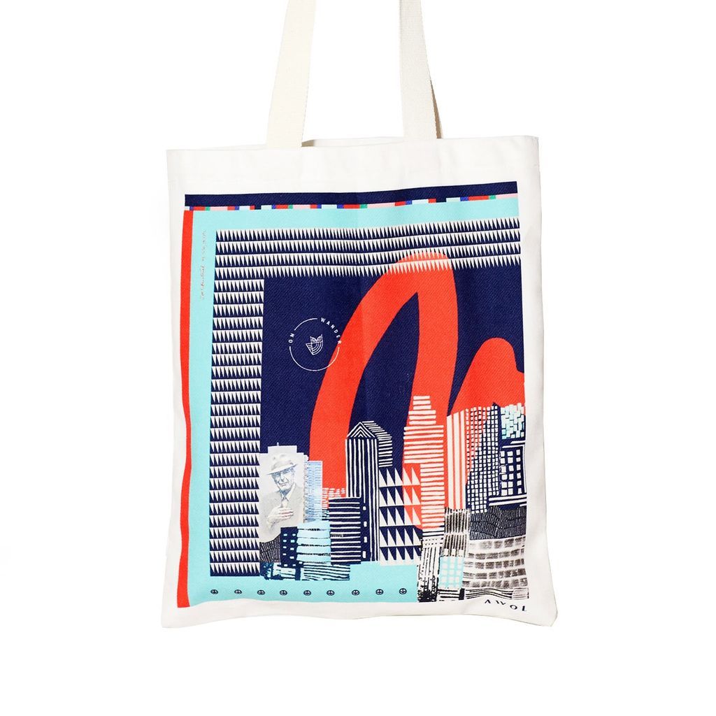 Women's Blue / White / Red The Montreal Tote AWOL