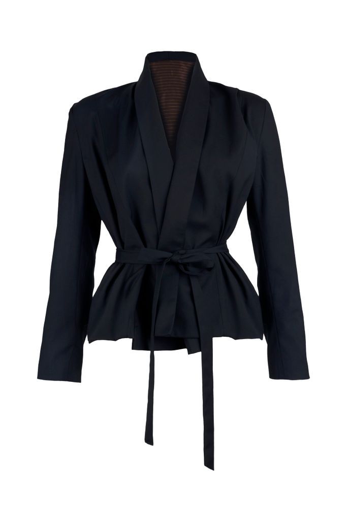 Women's Blue Fantina Blazer Small Celeni