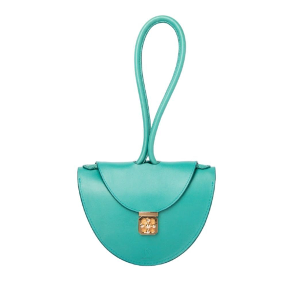 Women's Blue Sahara Mini Bag Turquoise Small MAISON ELI