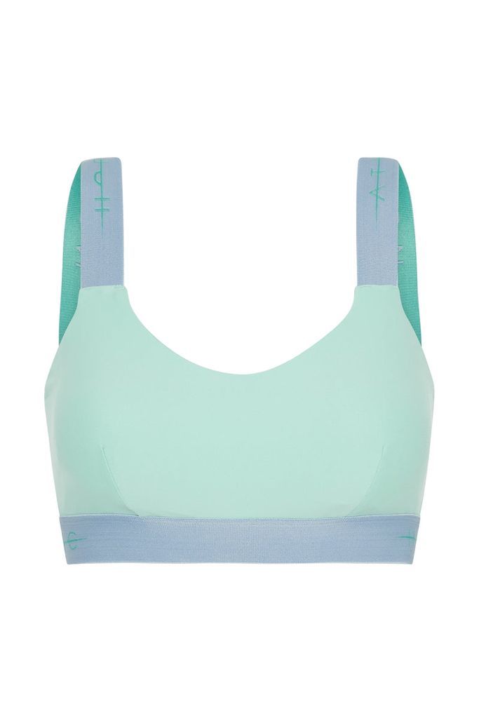 Women's Blue Zinal Crop Top River Extra Small Horizon Athletic