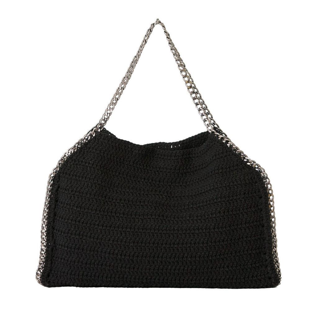 Women's Bodrum Crochet Chain Bag In Black N'Onat