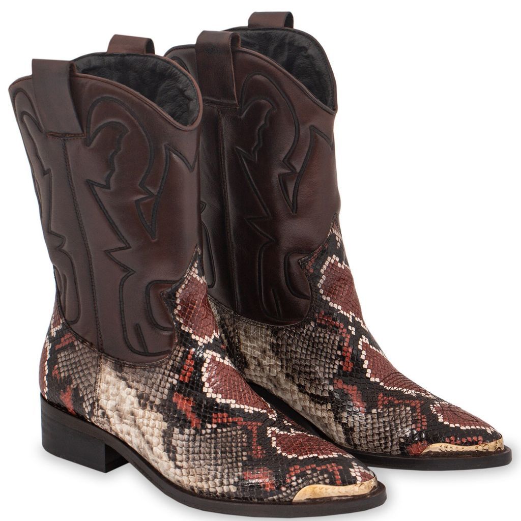 Women's Brown Dallas Tall Westerns 8 Uk THE BOOT INSTITUTE