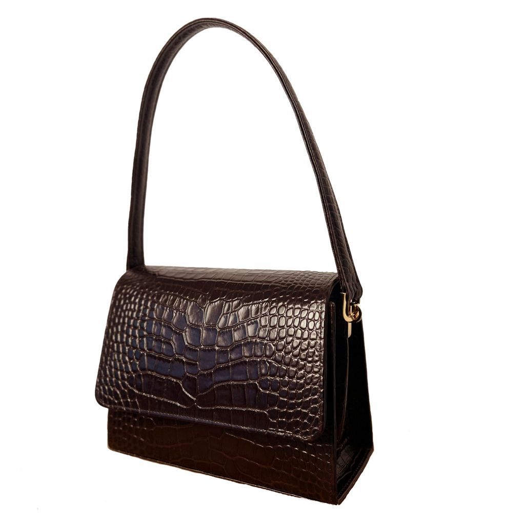 Women's Brown Diane Handbag One Size EM BASICS