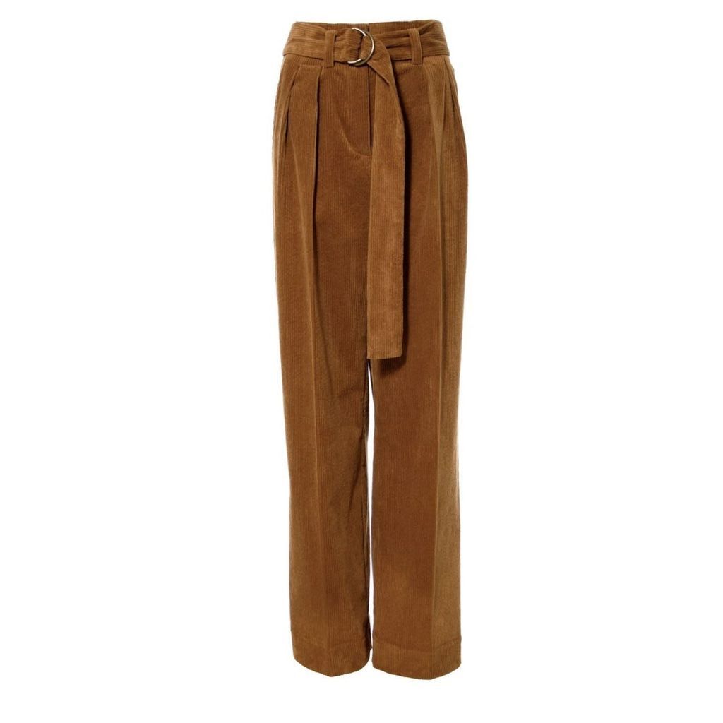 Women's Brown Janice Toffee Trousers Extra Small Aggi