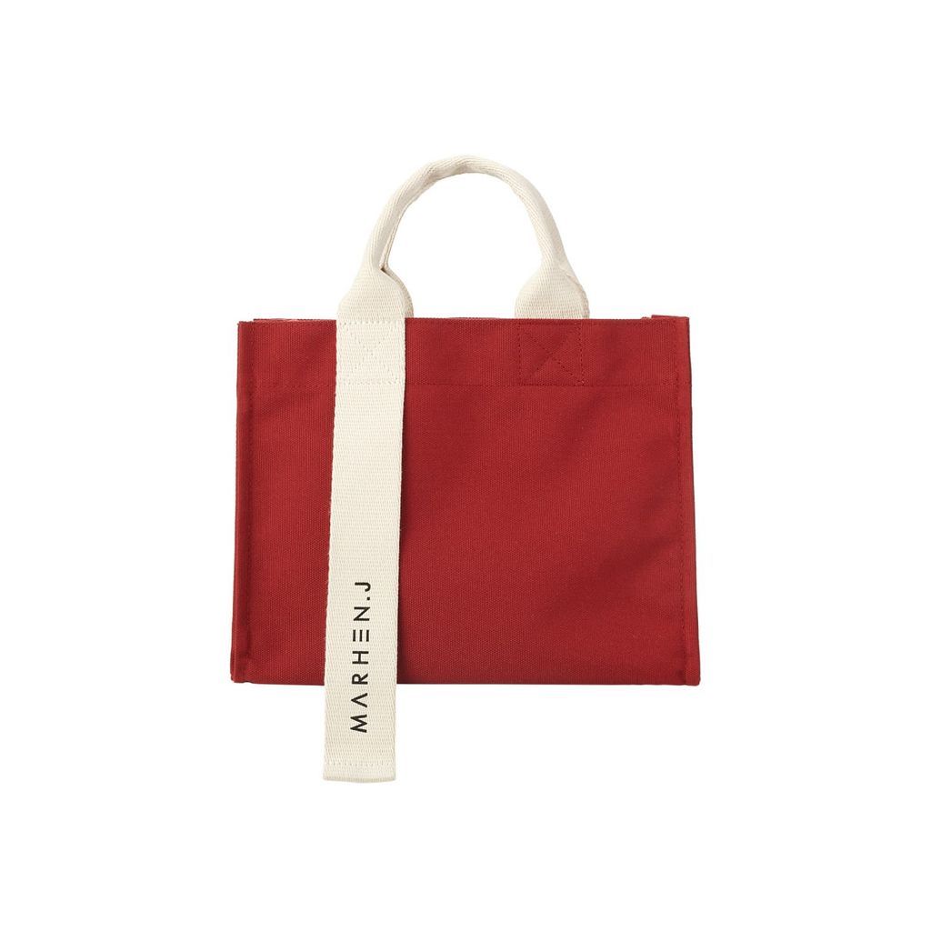 Women's Canvas Shoulder Bag - Rico Mini - Jester Red One Size MARHEN. J