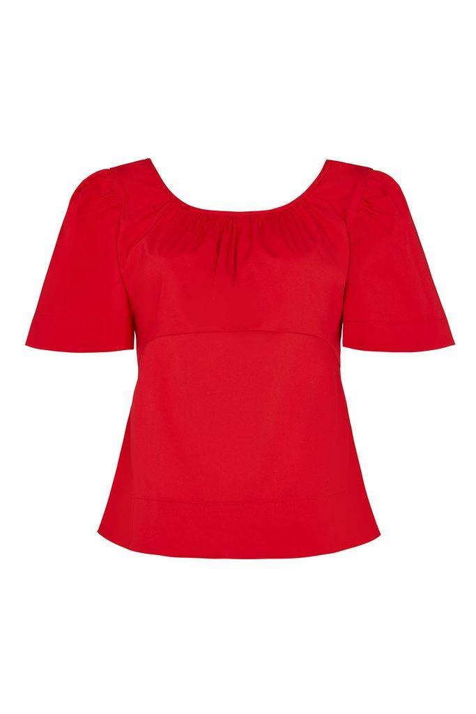 Women's Cara Top Red Extra Small Mirla Beane