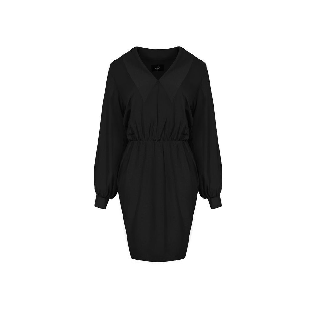 Women's Carmen Dress Black Small Madnezz House