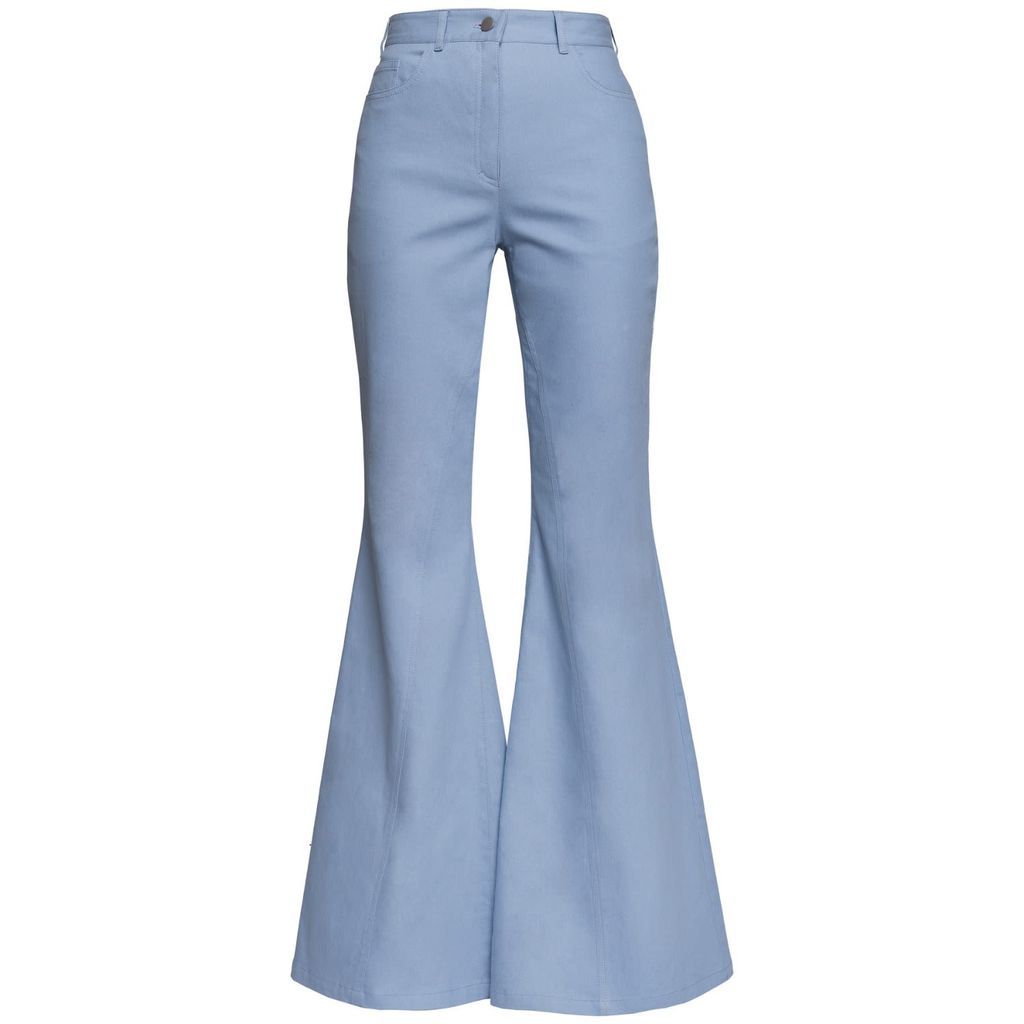 Women's Cia Flared Jeans In Sky Blue Extra Small DIANA ARNO