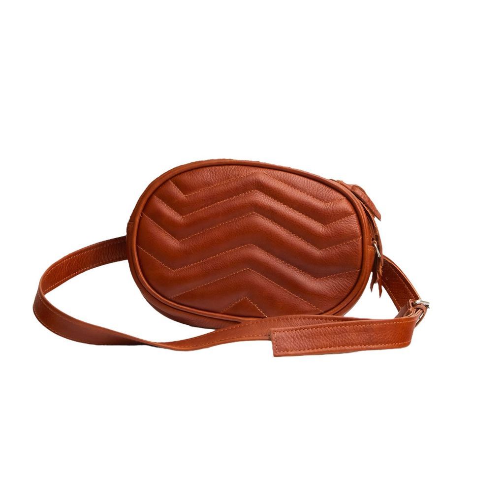 Women's Convertible Belt Bag - Brown One Size Plum Jensen & Rodes