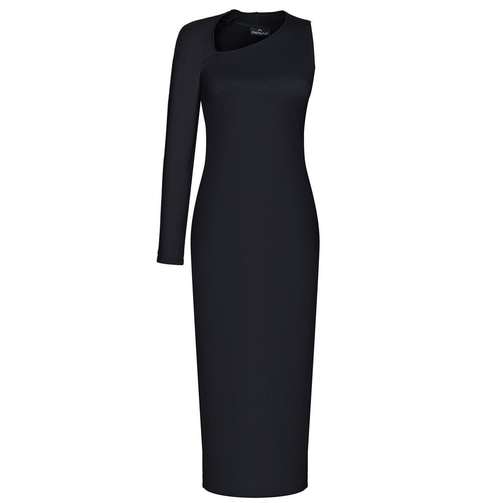 Women's Dress Asymmetric - Black Medium MONOSUIT