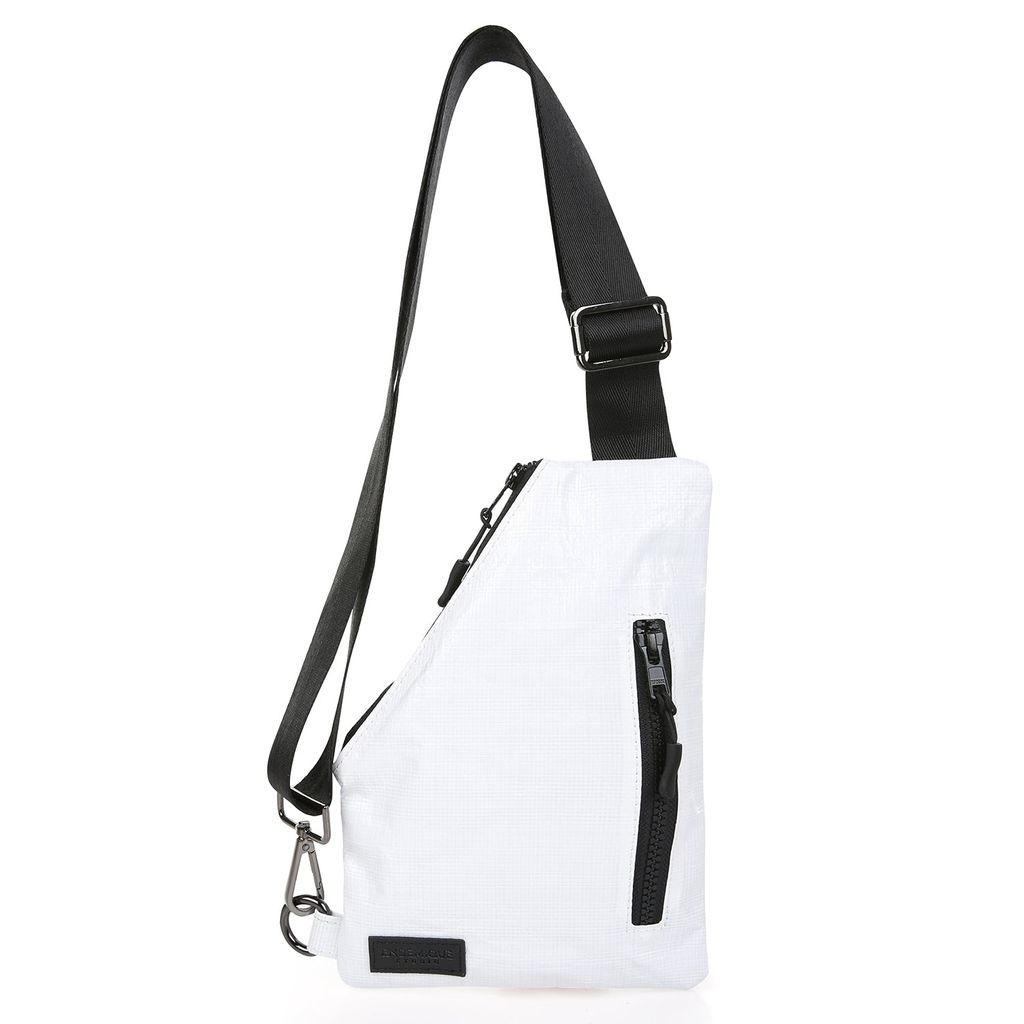 Women's Endémique Studio The Modifier White Unisex Crossbody Bag One Size