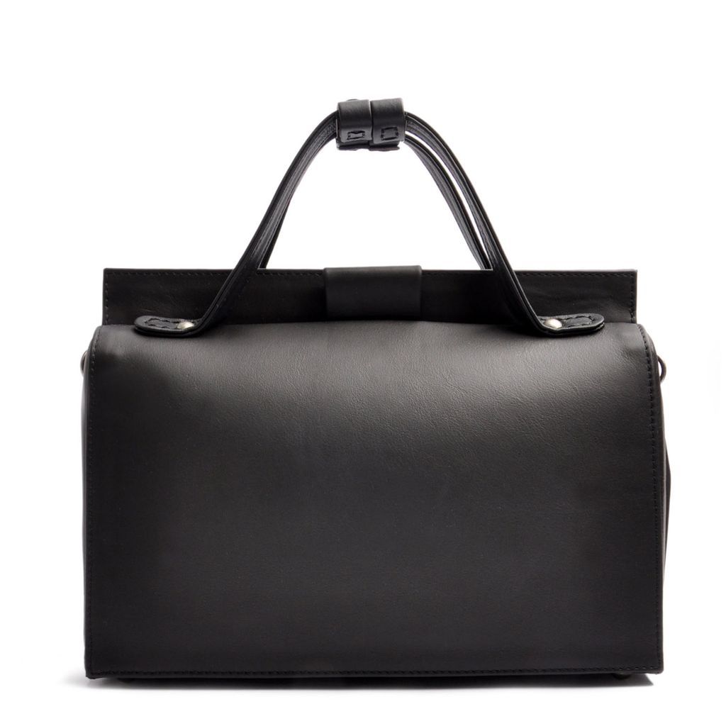Women's Estelle Top Handle In Nero Black OSTWALD Finest Couture Bags