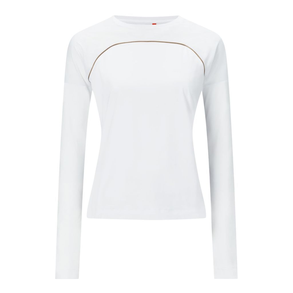 Women's Finish White Long Sleeve Performance Top Extra Small XRT