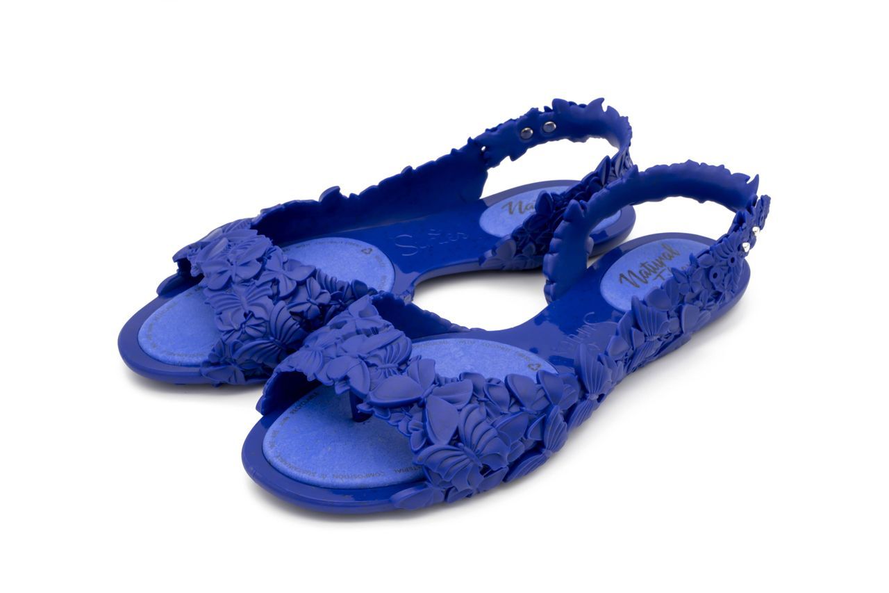 Women's Flexi Butterfly Blue Sandal 3 Uk Sunies