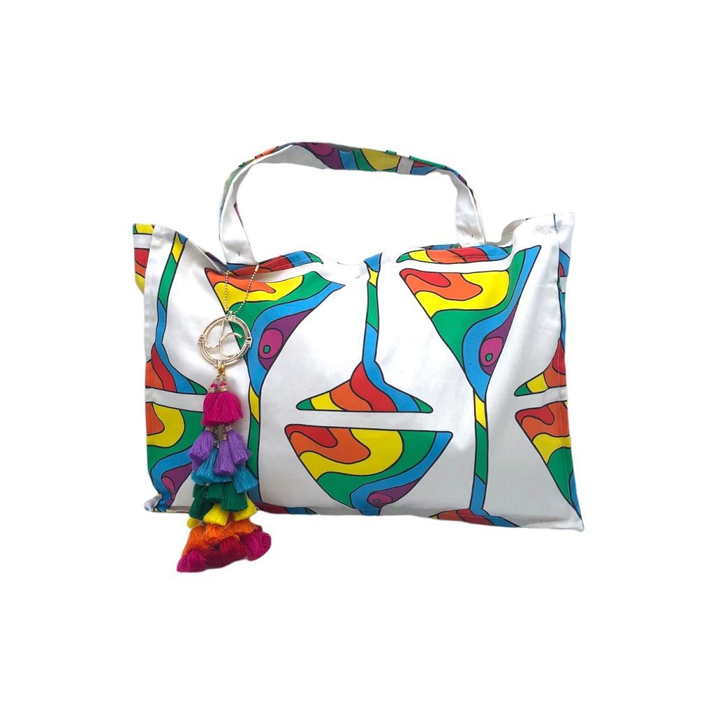 Women's Grande Martini Rainbow Pride & Joy Totes Fabulous Bag One Size Julia Clancey