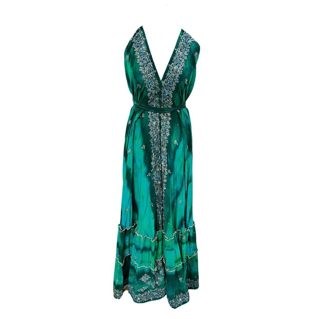 Women's Green Anika Dress One Size Meraki Beach