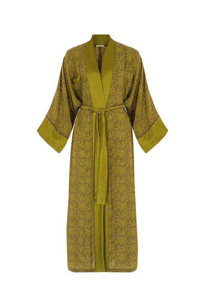 Women's Green Aspen Kimono One Size Movom