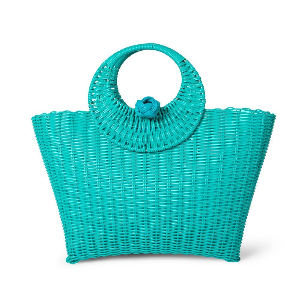 Women's Green Mar Handbag - Turquoise One Size Salvi Earth