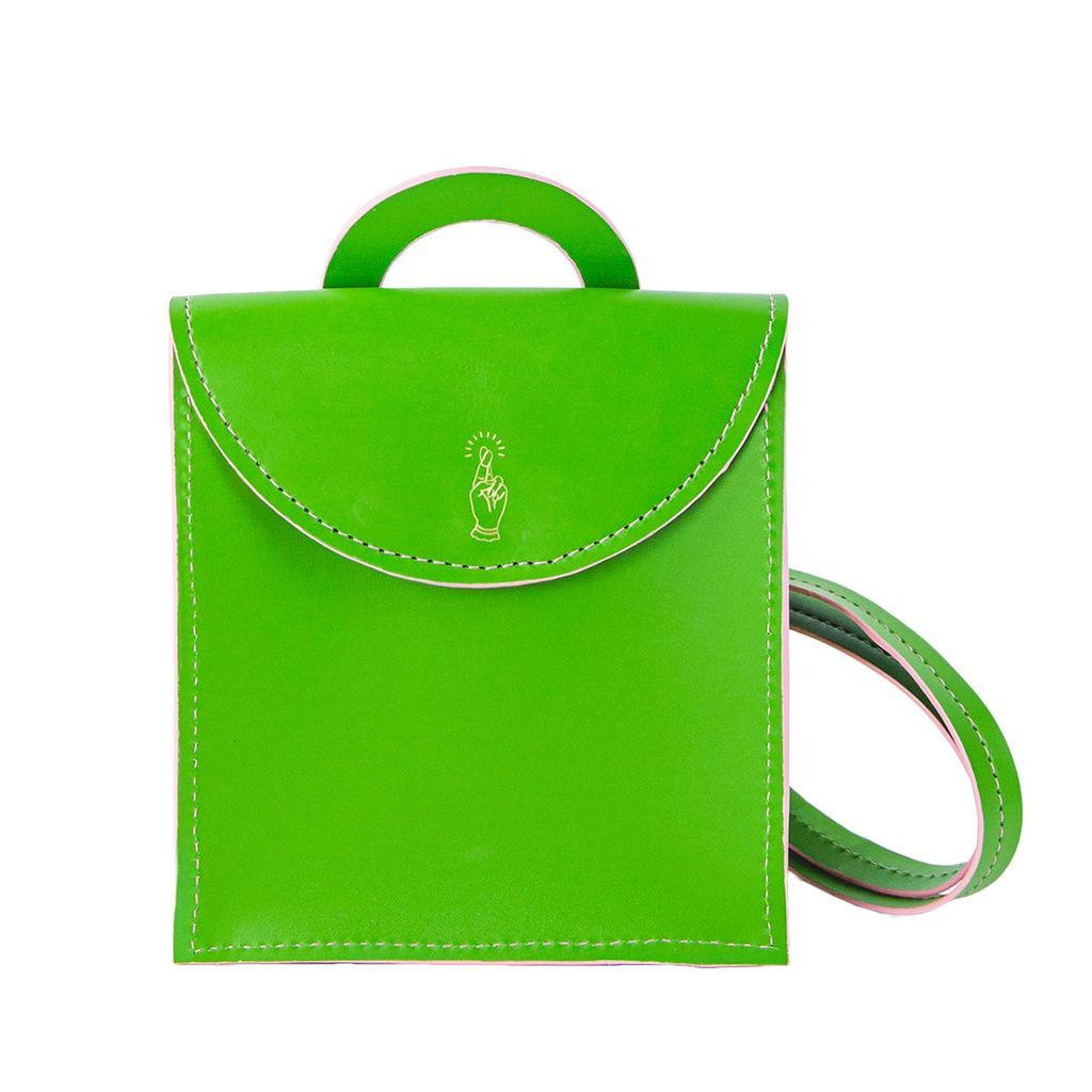 Women's Green Mini Effie Backpack - Kiwi Honeymouth