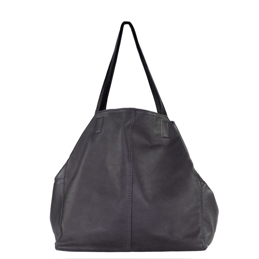 Women's Grey Mary Tote In Storm Taylor Yates