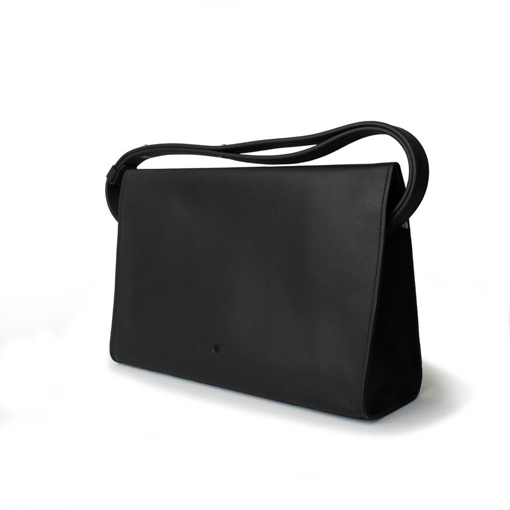 Women's Handmade Adjustable Shoulder Bag - Black godi.