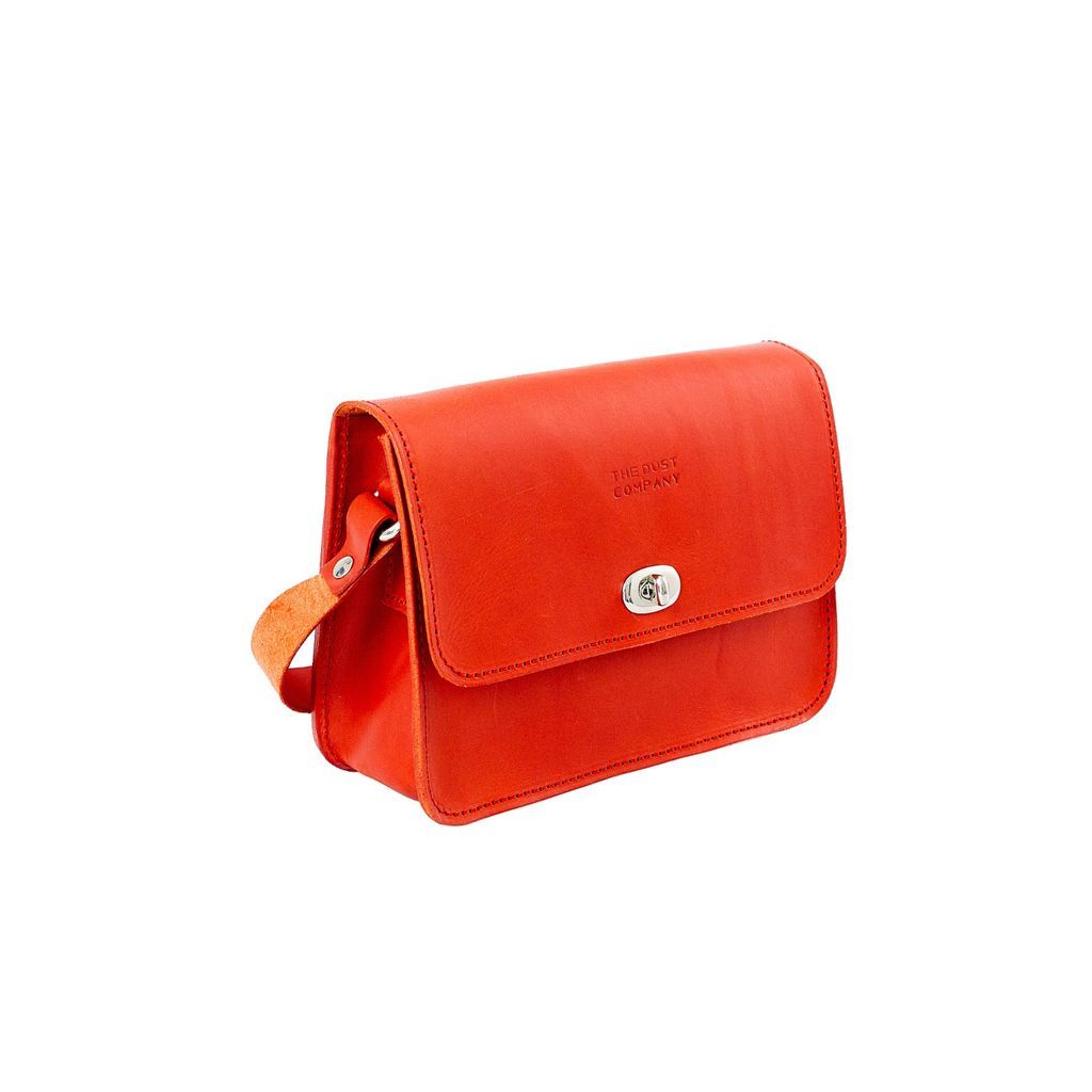 Women's Leather Crossbody Cuoio Red THE DUST COMPANY