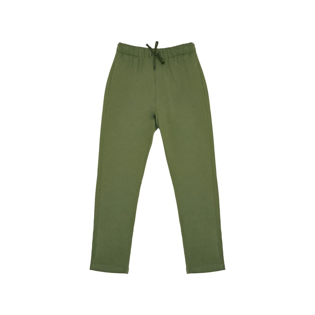 Women's Leisure Trousers - Dark Green Extra Small Chirimoya
