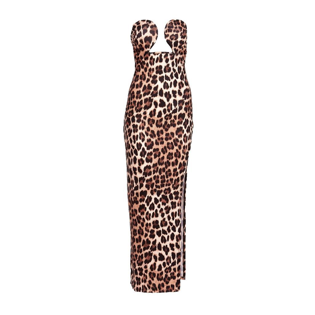 Women's Leopard Dress Xxs VOLSEW PARIS