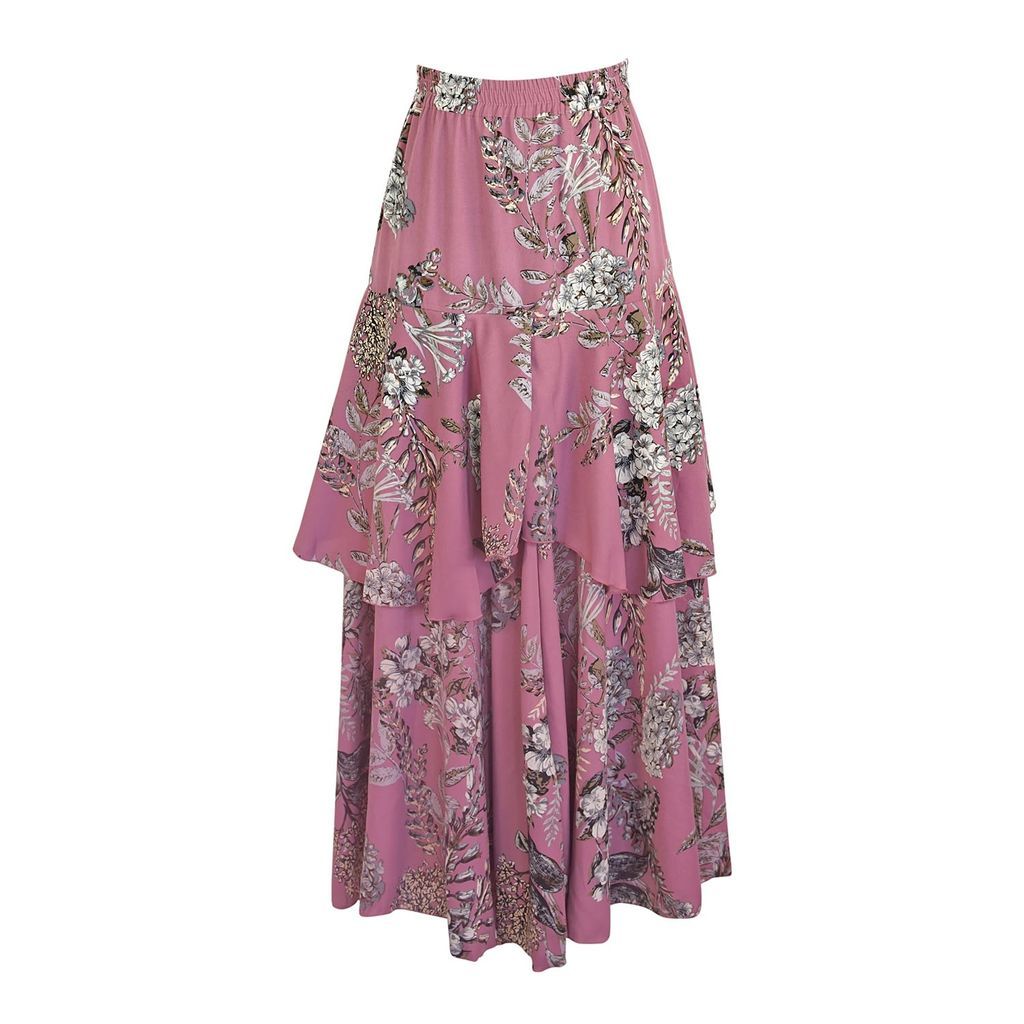 Women's Lilac Fleur Seraphim Skirt Extra Small Jennafer Grace