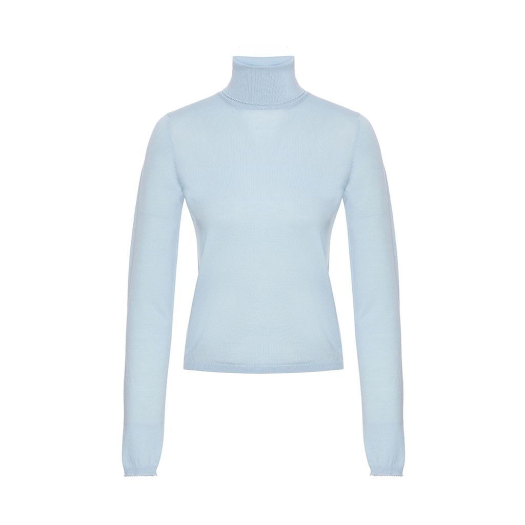 Women's Lisa Baby Blue Turtleneck Sweater Xs/S Atelier38