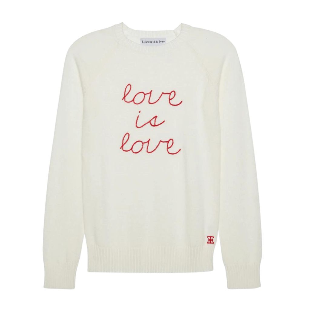 Women's Love Is Love Sweater Extra Small Ellsworth + Ivey