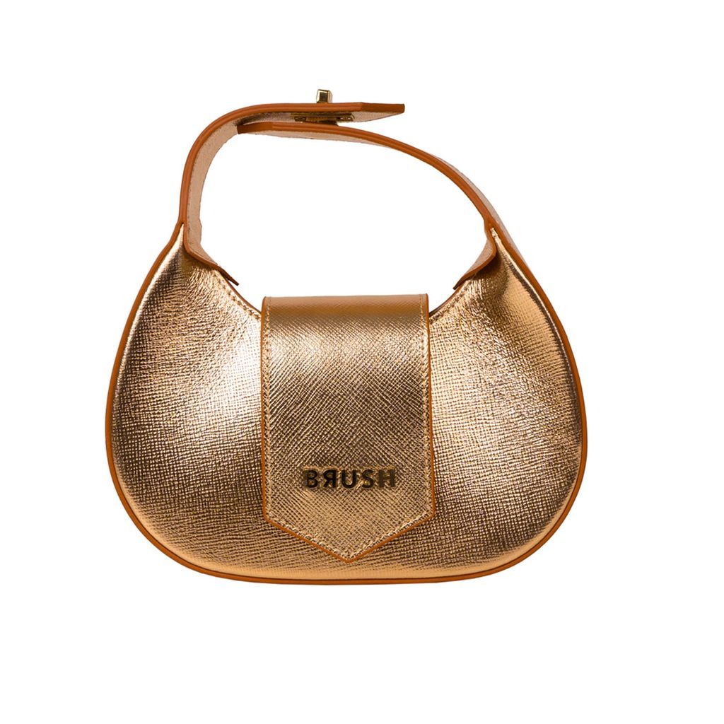 Women's Luna Bag In Gold BRUSH BY MG