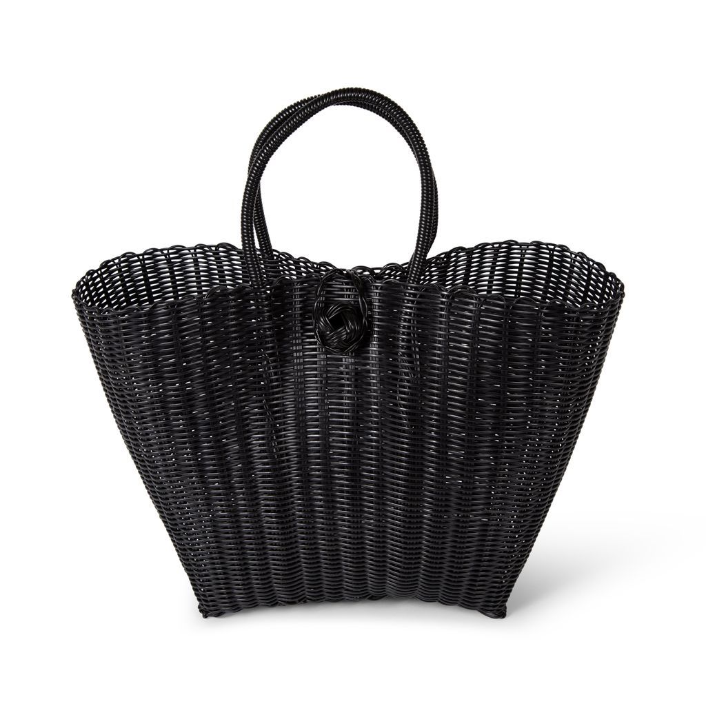 Women's Luna Handbag - Black One Size Salvi Earth
