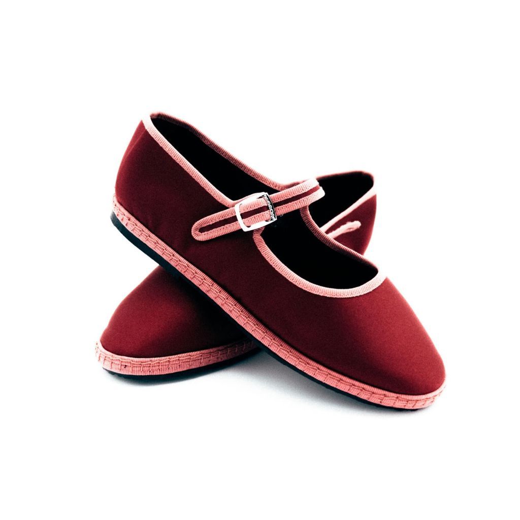 Women's Mary Jane Shoes - Red 6 Uk mama benz