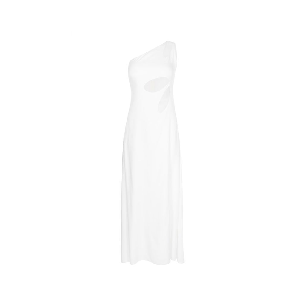 Women's Megi Dress With Cut Outs - White Extra Small MAET