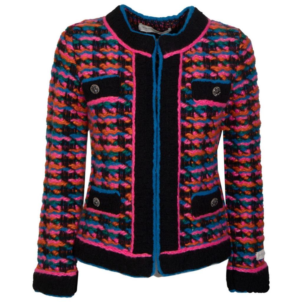 Women's Merino, Mohair And Alpaca Wool Classic Short Jacket-Geraldine Small The Extreme Collection