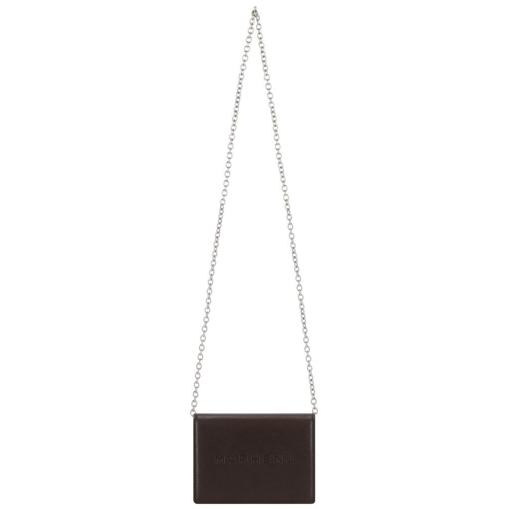 Women's Monroe Mini - Apple Leather Bag - Mocha Brown MARHEN. J