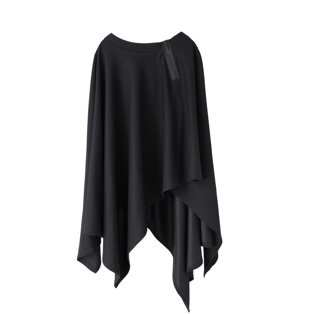 Women's Multiwear Black Skirt Cape Small Voya